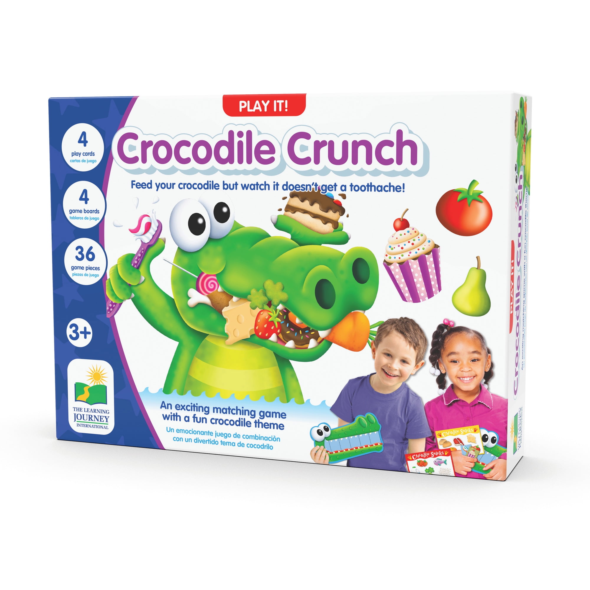 The Learning Journey Match It! Game - Crocodile Crunch - Walmart.com