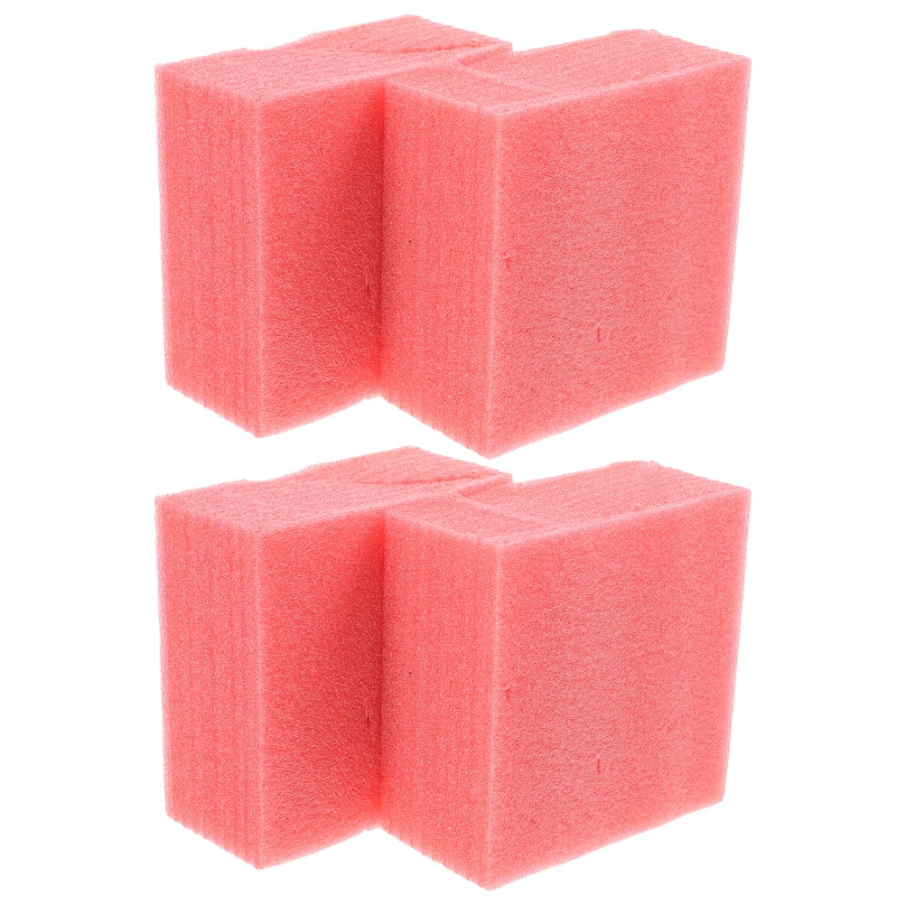 FOMIYES Versatile Red Cotton Foam Blocks for Stable Support in Crafts, 8Pcs