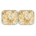 thumbnail image 7 of Daiia Groovy Hippie Flower Mushrooms 2PCS Car Windshield Sun Shade, Foldable Sun Shield for Car Front Window, Auto Sun Blocker Visor Protector Universal for Truck SUV Pickup-Medium, 7 of 7
