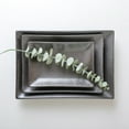thumbnail image 2 of Stone Lain Valencia 3-Piece Service Plate Set Porcelain, Metallic Grey, 2 of 6