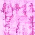 thumbnail image 1 of Ahgly Company Indoor Square Abstract Pink Modern Area Rugs, 8' Square, 1 of 4