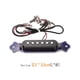 thumbnail image 2 of Pickup Blue Pearl Shell - Recogedor magnético con orificio de sonido de 6 cuerdas con controlador de volumen de tono para guitarra acústica eléctrica popular Tomshoo Pickup, 2 of 6