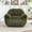Green + faux fur + Foam-2, variant on Dark Gray Faux Fur Bean Bag Chair (High-Density Foam – Back Support+Footstool, Pre-Filled, Adult/Kid, Living Room/Bedroom)