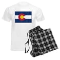 thumbnail image 6 of CafePress - Colorado Flag Men's Light Pajamas - Men's Light Loose Fit Cotton Pajama Set, 6 of 7