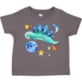 thumbnail image 3 of Inktastic Stegosaurus Space Dinosaur with Stars and Planet Boys or Girls Toddler T-Shirt, 3 of 5