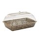 thumbnail image 2 of Bandeja refrigerada duradera, bandeja transparente para hielo, tabla para platos fríos decorativa Gris, 2 of 9
