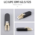 thumbnail image 2 of LC/UPC Fiber Optic Loopback Adapter Connectors Fiber Optic Circuitors SM/MM, 2 of 6