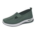thumbnail image 2 of Women Casual Shoes Slip On Loafers Walking Shoes Casual Footwear Mesh Hollow Non Slip Sole For Everyday Outdoor Wear ,Us Size:8.5, 2 of 9
