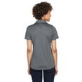 thumbnail image 2 of UltraClub Ladies' Cool & Dry Sport Performance Interlock Polo XS CHARCOAL, 2 of 3