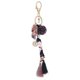thumbnail image 3 of Japanese Style Handmade Embroidered Cat Key Chain Multi Color Pendant 1 Pc, 3 of 3