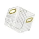 thumbnail image 2 of 2 uds soporte de maquillaje organizador de correctores con mango transparente dorado Oro transparente Yinane titular de maquillaje, 2 of 8