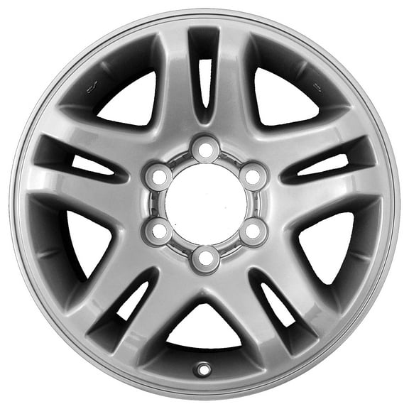 Remanufactured Painted Black Aluminum Wheel 17 x 7.5 fits 2003-2006 Toyota Tundra