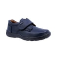 thumbnail image 1 of Zapato Escolar Audaz para niño en piel azul marino Tadeo con tira de contacto, 1 of 6