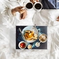 thumbnail image 7 of WOBOGO Acrylic Serving Trays 15.7x11.8 Inch Spill Proof Clear Decorative Organizer with Handle Show Ferocity Wolf, 7 of 7