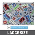 thumbnail image 5 of Drymate Original Cat Litter Mat, Contains Mess from Box for Cleaner Floors, Urine-Proof, Soft on Kitty Paws -Absorbent/Waterproof- Machine Washable, Durable (20”x28”)(Cool Cat Grey), 5 of 5