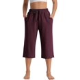 thumbnail image 1 of ORUYROP Womens Sweatpants Drawstring Comfy Lounge Pajamas Pants Workout Joggers Athletic Yoga Pants with Pockets, 1 of 5