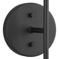 thumbnail image 2 of Progress Lighting Haas 2-Light Wall Sconce, Matte Black, Opal Glass, 2 of 10
