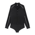 thumbnail image 5 of Jowowha Men's Shiny Rhinestones Latin Tango Dance Shirt Leotard Ballroom Modern Dancewear Black M, 5 of 7