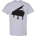 thumbnail image 3 of Inktastic Piano Silhouette T-Shirt, 3 of 5