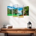 thumbnail image 2 of Elephant Stock James Bond Island Wall Art - Horizontal Multi Panel Canvas - Living Room Wall Decor - Beach Multi Panel - Blue And Green Decor - 24" x 14", 2 of 4