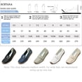 thumbnail image 3 of Ecetana Women's Leather Loafers Classic Slip-On Dress Flats Comfort Office Shoes, 3 of 9