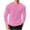 Pink, variant on Ahabrexf Men's Waffle Knit Long Sleeve Shirt Relaxed Fit Breathable Casual Tee Top for Home Lounge Gym Workout Solid Color