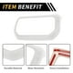 thumbnail image 4 of Moldura de la cubierta del panel de salida de aire del reposabrazos trasero para Jeep Wrangler JL JLU 2018-2024, 4 of 6