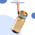 thumbnail image 2 of Moyic Botella de agua a prueba de fugas, 400ML, deportes, gimnasio, cubierta de rebote, taza para beber, semitransparente, para interior, estudiante, Cocina y Comedor Naranja Moyic HA062969-01, 2 of 6