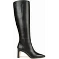 thumbnail image 2 of Sam Edelman Women's Sylvia Black Leather Knee High Boot 10M, 2 of 5