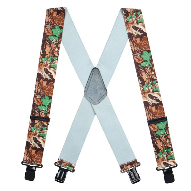 SuspenderStore Suspender Store Camo Suspenders 2Inch Wide Clip