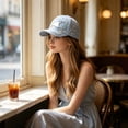 thumbnail image 2 of 2026 Marine Life Printed Baseball Cap, Ocean Creatures Embroidery Cap, Garden Morning Baseball Cap,Adjustable Lightweight Casual Soft Cotton Sun Hat for Women, 2 of 7