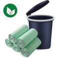 thumbnail image 1 of Bolsas de basura YUANXCMXG 100% reciclables 20L 150 piezas verde, 1 of 4