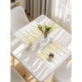 thumbnail image 5 of Sage Green Polka Dots Placemats Set of 4, Vintage Abstract Art Watercolor Placemats for Dining Table, Place Mats for Kitchen Tabletop, Waterproof Wipeable Dining Table Mats Set, 5 of 9
