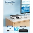 thumbnail image 5 of HDMI DVD Players for TV, DESOBRY 1080P HD Mini Small DVD Player with All Region Free, Compact DVD Player for Smart TV, Support AV Output, USB/TF Card Input, Remote Control,PAL/NTSC, 5 of 10