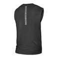 thumbnail image 3 of Men's New Era Heather Black Chicago White Sox Team Muscle Tank Top, 3 of 3