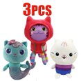 thumbnail image 3 of Animals Plush Gabby Dollhouse Lovely Plush Gaby Toy Plush House Cat Doll Cartoon Stuffed Animals Mermaid Cat Plushie Dolls Kids, 3 of 5