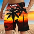 thumbnail image 1 of Puntoco Pantalones Cortos Para Hombre Con Bolsillo Con Cordón Y Pantalones Cortos Estampados Borgoña Xxl,Pantalones Cortos Hombre, 1 of 4