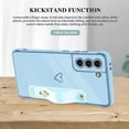 thumbnail image 5 of Designed for Samsung Galaxy S21 FE 6.4" Luxury Case for Women Girls,Soft Silicone Plating Bumper Wristband Holder Case Slim Anti-Scratch Shockproof Love Heart Cute Case(Sky Blue), 5 of 7