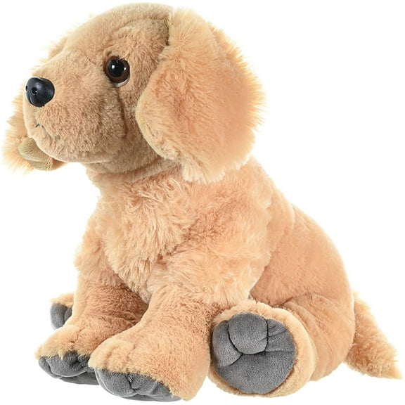 Wild Republic Cuddlekins Golden Retriever Stuffed Animal, 12 Inches