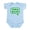 Sky Blue, variant on CafePress - Tera Baap. Infant Bodysuit - Baby Light Bodysuit, Size Newborn - 24 Months