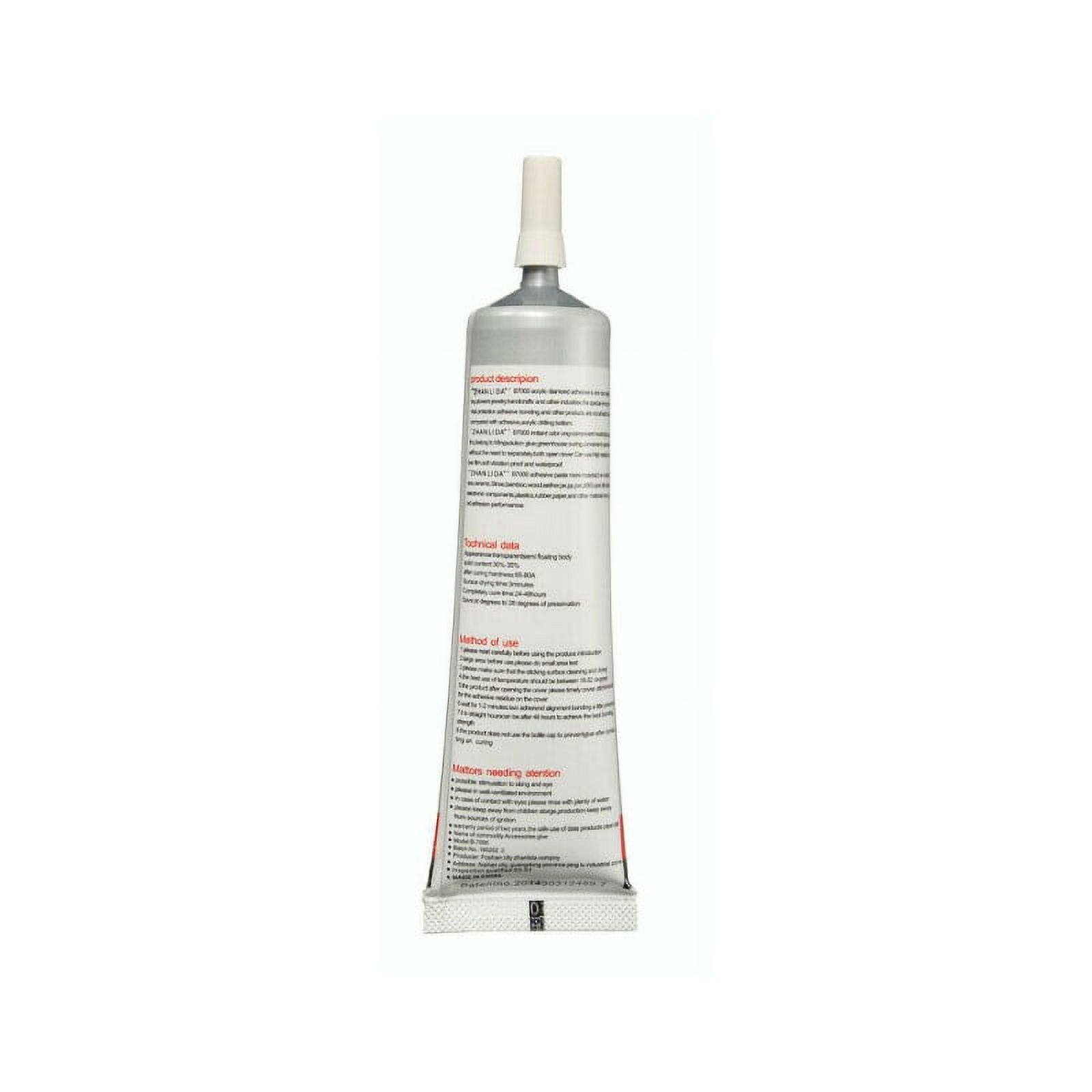 B-7000 15ml Multipurpose High Performance Industrial Glue Transparent Contact Adhesives Precision Tips for Clean Working (25ml )