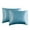 Sky Blue, variant on EazyTech Premium Queen Silk Pillowcase 2-Pack 20x30 Inches - Hair & Skin Care Satin Pillow Case with Envelope Closure, Fade Resistant, Giftable Bedding Set White