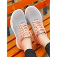 thumbnail image 6 of Fangasis Women Sneakers Non-Slip Athletic Shoes Sport Running Shoe Walking Breathable Flats Orange 9, 6 of 6