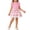 Pink, variant on Cethrio Girls Summer Outfit Sets, Pullover 2 Piece Short Sleeve Fashion Kids' Clothing Sets Pink Size 2-3 T