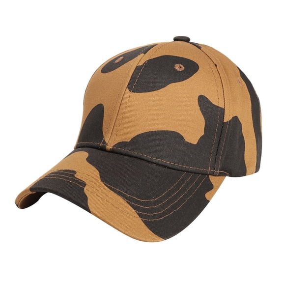 Mens Hat Unisex Baseball Cow Print Cow Print Casual Cotton Sports Golf Sun Protection Summer Adjustable Caps for Men