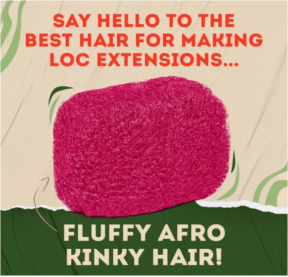 Locsanity All Hair Types Dreadlocks Adhesive Natural Hair Extensions 8", Barbie Pink