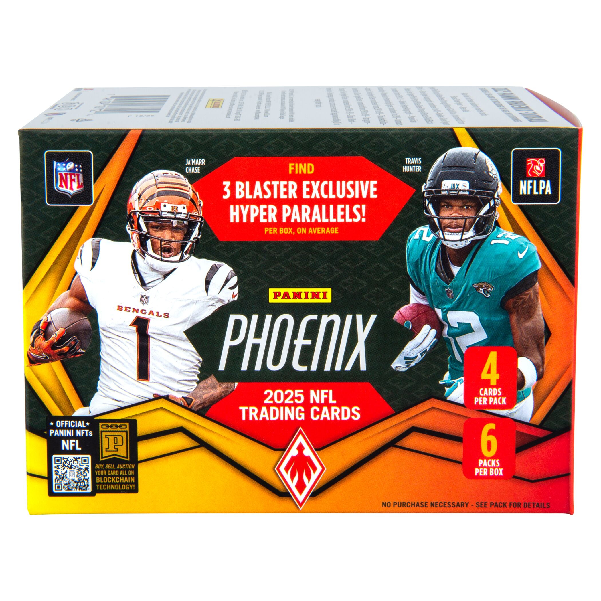 2025 Panini Phoenix Football Trading Cards Blaster Box
