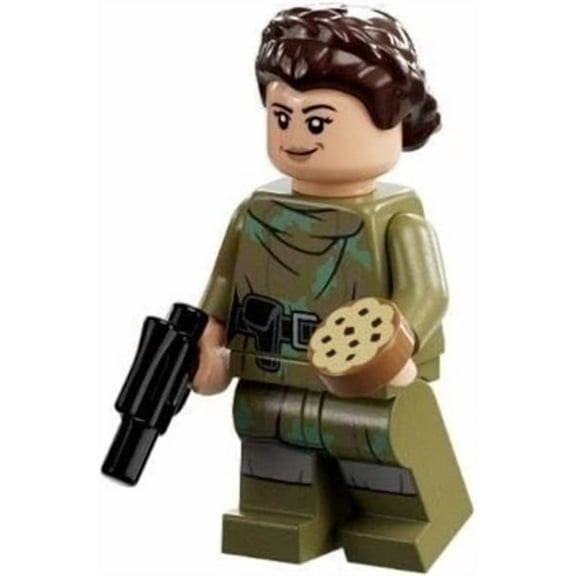 LEGO Star Wars: Princess leia Endor Minifigure with Pistol