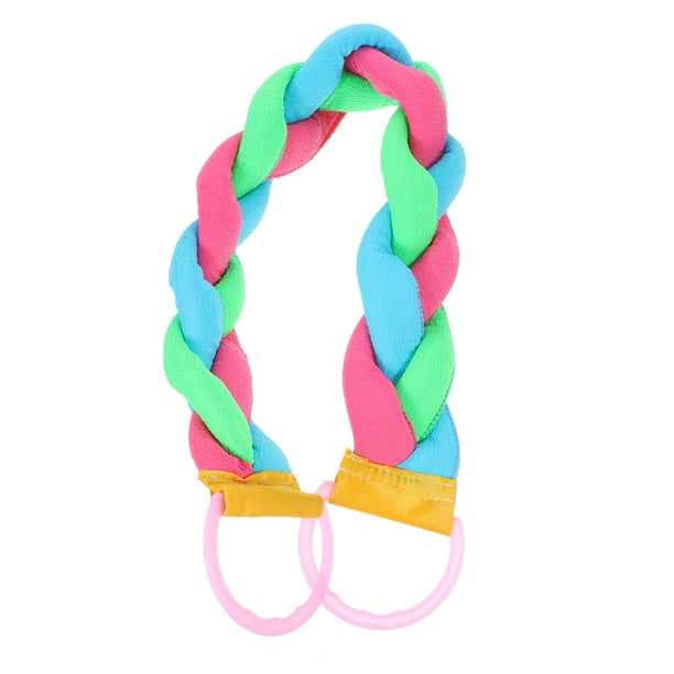 EeaseMX Toalla de baño multifunción de tiras largas, toalla de baño exfoliante, toalla de baño práctica, 4 hebras de colores mezclados