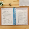 thumbnail image 4 of BESTYASH 100Pcs Plastic File Project Pockets Rectangular Paper Cover Document Protection, 4 of 8
